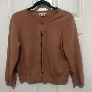 Boden Cropped Cashmere Cardigan